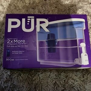 PUR 30 Cups‎ Blue Dispenser